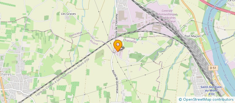 localisation de l'entreprise XTREM LAND à MARCILLY D'AZERGUES