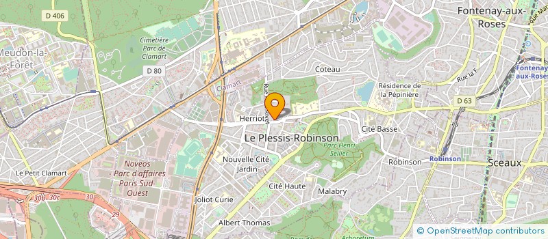 localisation de l'entreprise XTREM TEAM ENDURANCE PLESSIS ROBINSON  LE PLESSIS-ROBINSON