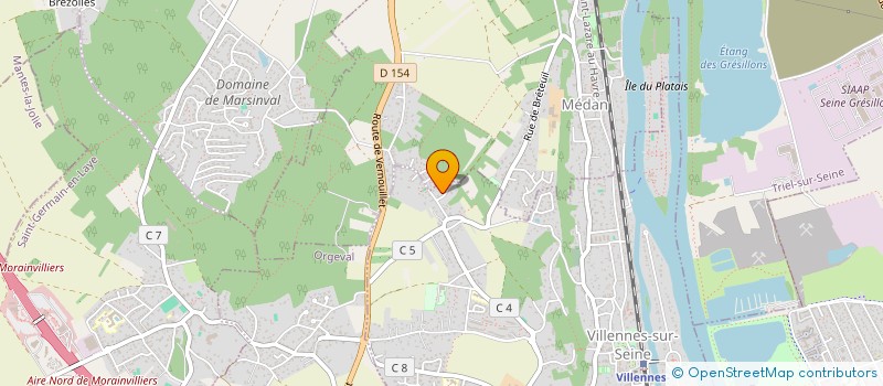 localisation de l'entreprise XTREMBEAUTY INTERNATIONAL  VILLENNES-SUR-SEINE