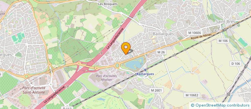 localisation de l'entreprise XTREME 4L à BAILLARGUES