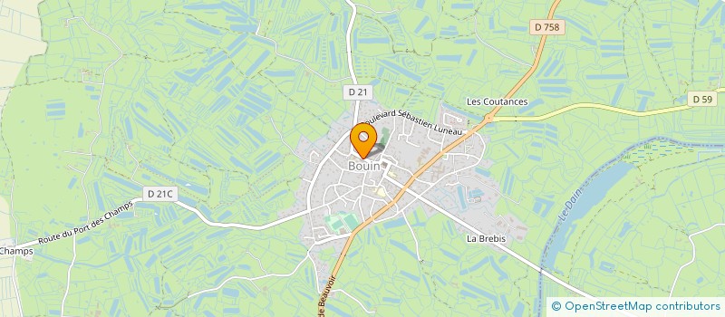 localisation de l'entreprise XTREME TOITURE  BOUIN