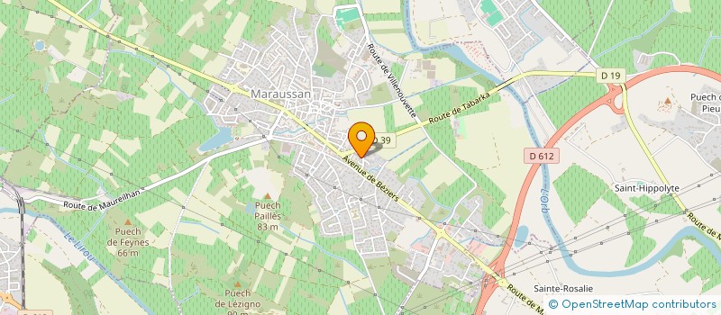 localisation de l'entreprise XTRUKTURA  MARAUSSAN