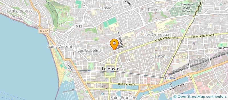 localisation de l'entreprise XTT RECORDS  LE HAVRE