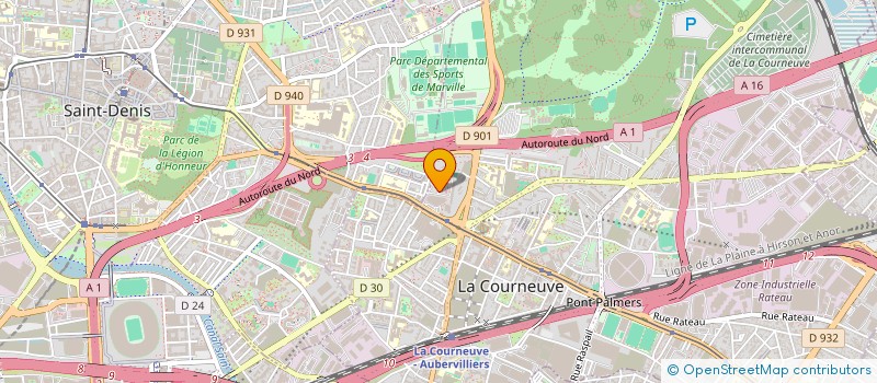 localisation de l'entreprise XU92 à CLICHY