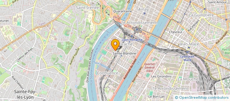 localisation de l'entreprise XUAN MAI RESTAURATION  LYON