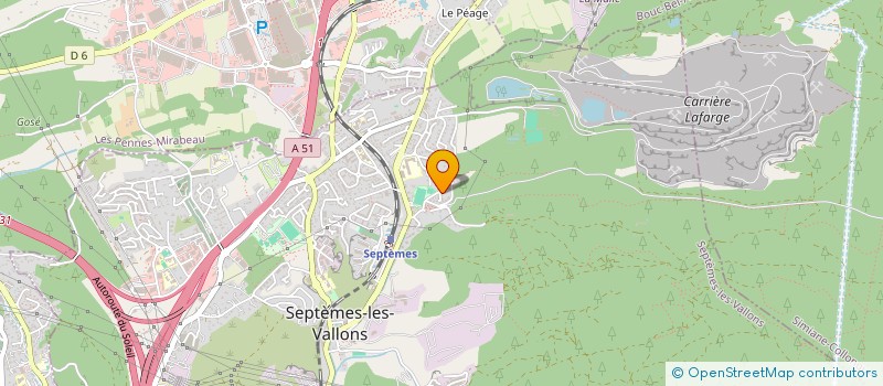 localisation de l'entreprise XUAN PIN à SEPTEMES LES VALLONS