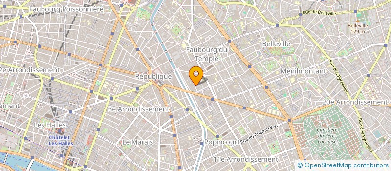 localisation de l'entreprise XUFA  PARIS