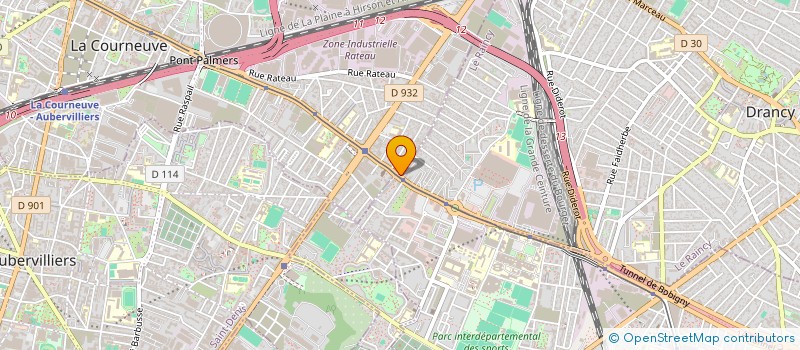 localisation de l'entreprise XULI  DRANCY