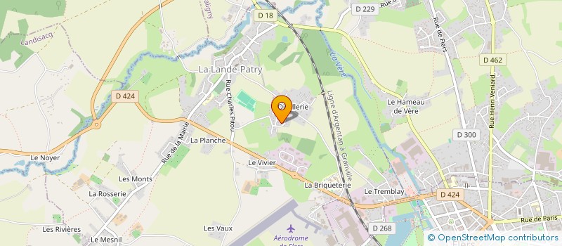 localisation de l'entreprise XUMURI à LA LANDE-PATRY