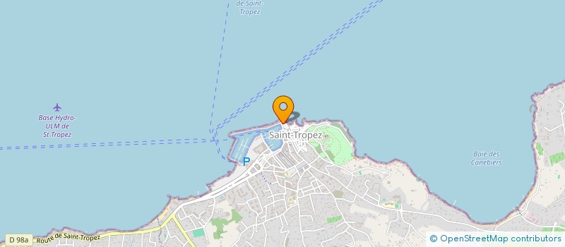 localisation de l'entreprise XUWOS à SAINT-TROPEZ