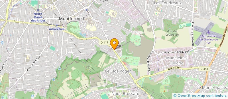 localisation de l'entreprise XV à CHELLES