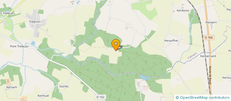 localisation de l'entreprise XV GLOBAL SERVICE  CAMORS