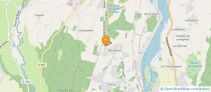 localisation de l'entreprise XV IMMO  BRENS