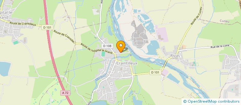 localisation de l'entreprise XVP PLOMBERIE  CRAINTILLEUX