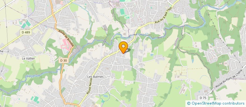 localisation de l'entreprise XVQR  BRINDAS