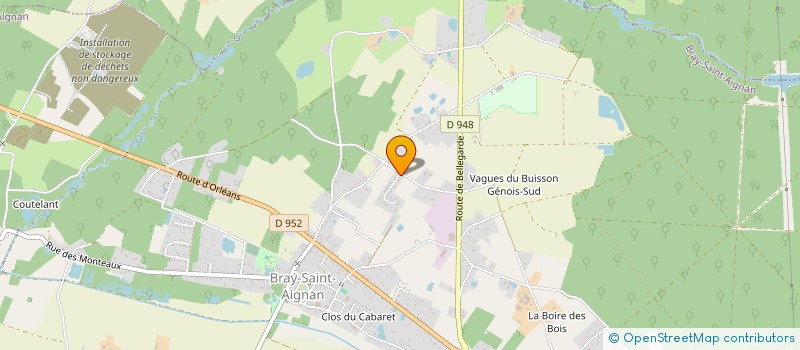 localisation de l'entreprise XVR GROUPE à BRAY-SAINT-AIGNAN