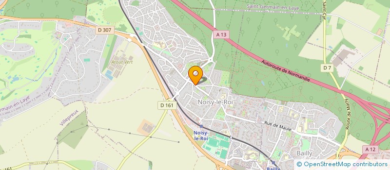 localisation de l'entreprise XW à NOISY-LE-ROI