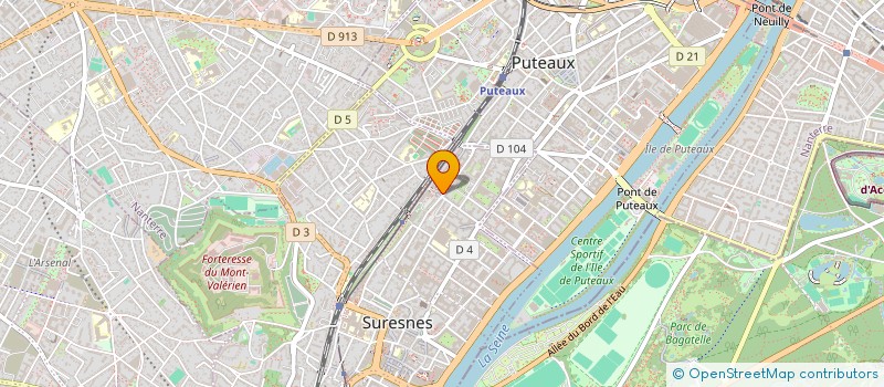 localisation de l'entreprise XWAVE à SURESNES