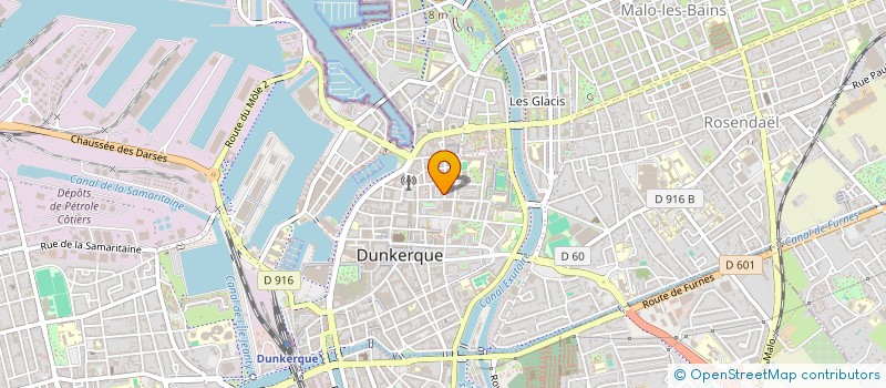 localisation de l'entreprise XX CONCEPT à DUNKERQUE