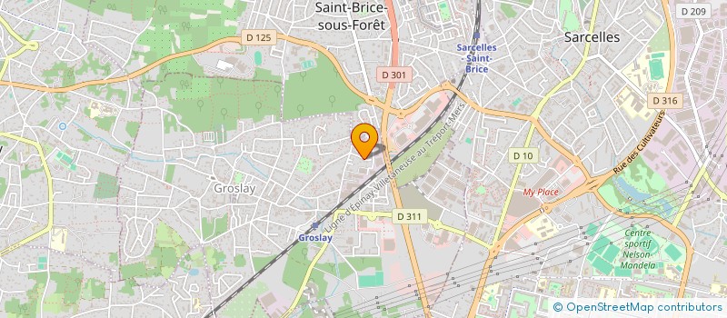 localisation de l'entreprise XX PRODUCTION  PONTOISE