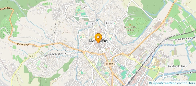 localisation de l'entreprise XXELLES à MANOSQUE
