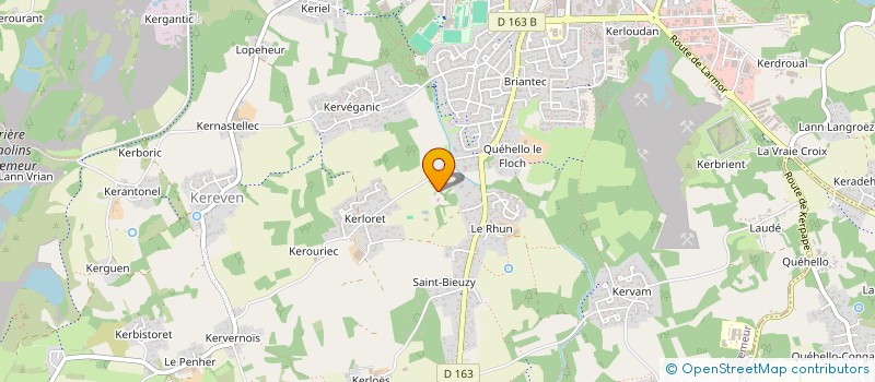localisation de l'entreprise XXI-LAB à PLOEMEUR