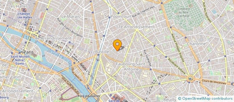 localisation de l'entreprise XXI X TURENNE  PARIS