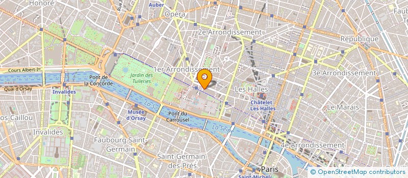 localisation de l'entreprise XXIEME ART à PARIS