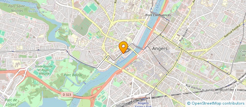 localisation de l'entreprise XXII-X  ANGERS