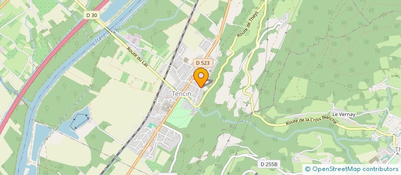 localisation de l'entreprise XXL  CRETS EN BELLEDONNE