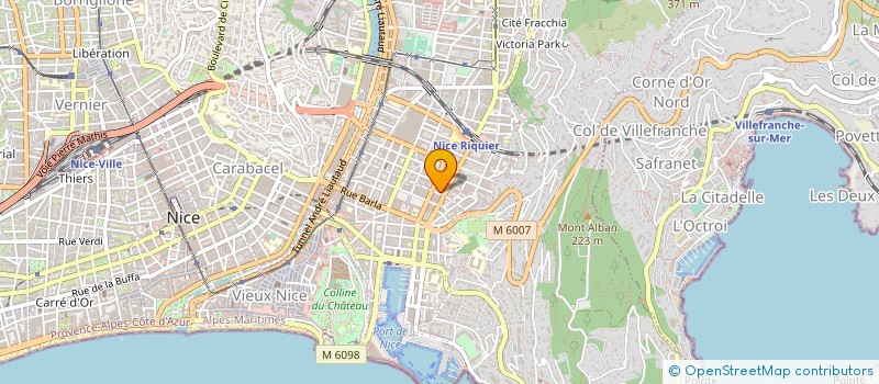 localisation de l'entreprise XXL EVENTS à NICE
