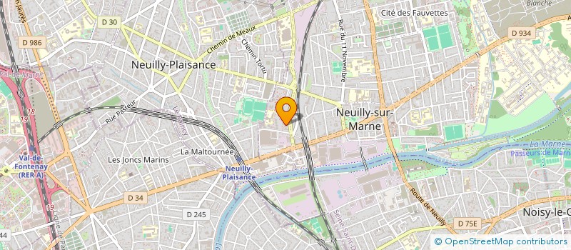 localisation de l'entreprise XXL IMMO à NEUILLY-SUR-MARNE