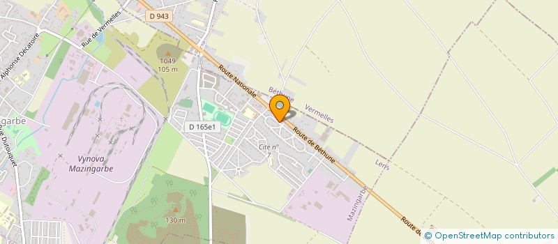 localisation de l'entreprise XXL JUMP  MAZINGARBE