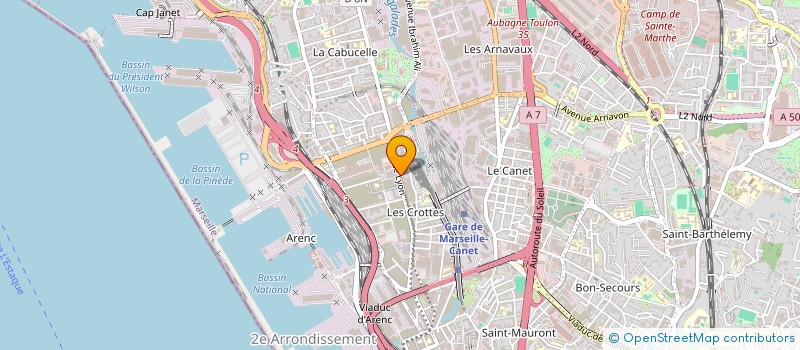 localisation de l'entreprise XXL MARSEILLE à MARSEILLE