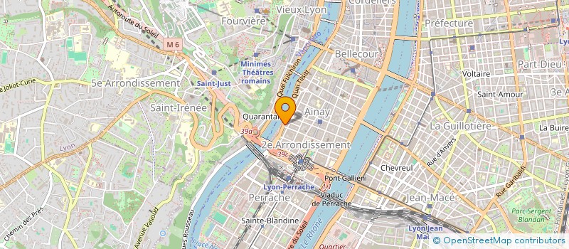 localisation de l'entreprise XXV CONSULTING à LYON