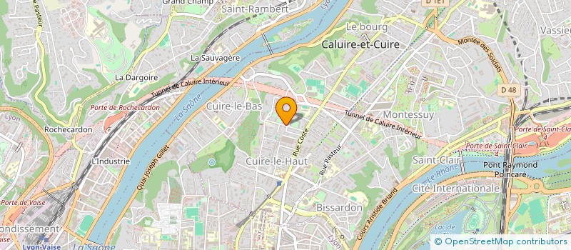 localisation de l'entreprise XXXII VARIATIONS CREATIVE STUDIO  CALUIRE ET CUIRE