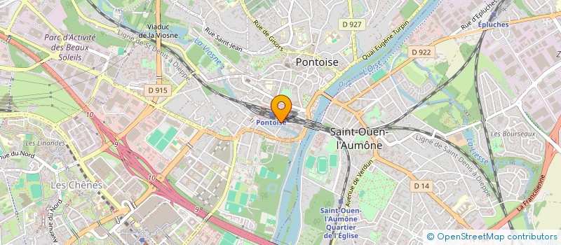 localisation de l'entreprise XYBER TECHNOLOGIES  PONTOISE