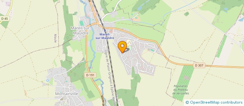 localisation de l'entreprise XYLAG  MAREIL-SUR-MAULDRE