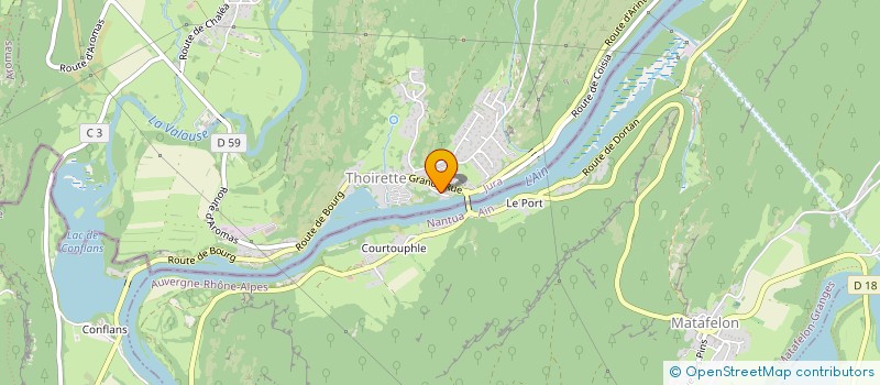 localisation de l'entreprise XYLEME  THOIRETTE-COISIA