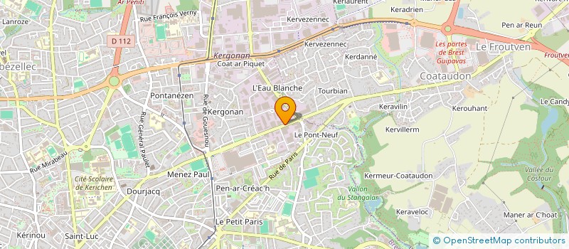 localisation de l'entreprise XYLEME à BREST