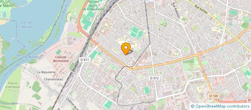 localisation de l'entreprise XYLEME HOLDING à ANGERS
