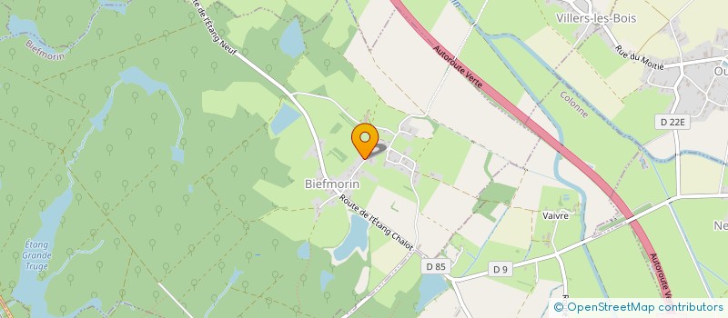 localisation de l'entreprise XYLEME IMPULSION  BIEFMORIN