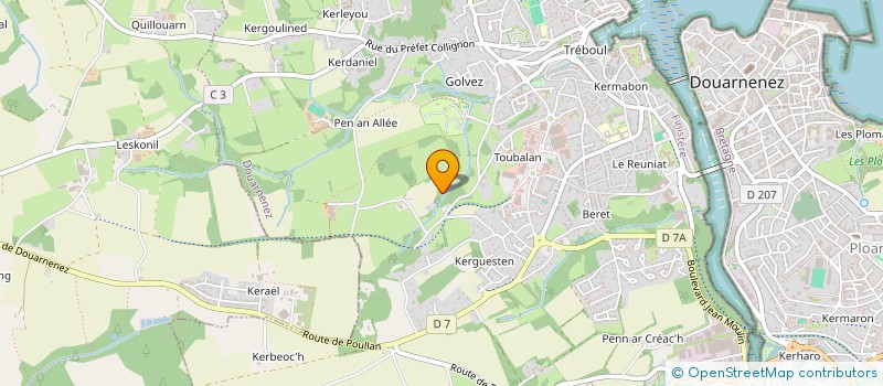 localisation de l'entreprise XYLISME EUROPE à POULDERGAT