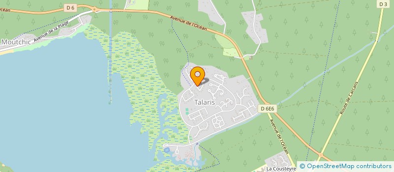 localisation de l'entreprise XYLO ONE II  LACANAU