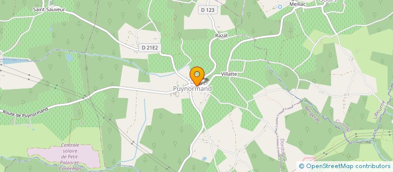 localisation de l'entreprise XYLODECOR MENUISERIE DECORATIVE  PUYNORMAND