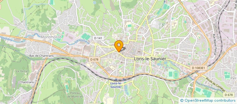 localisation de l'entreprise XYMO  LONS-LE-SAUNIER