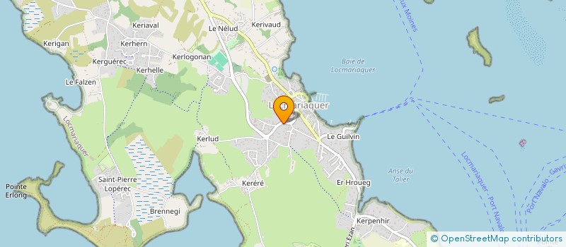 localisation de l'entreprise XYZ HOLDING  LOCMARIAQUER