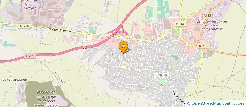 localisation de l'entreprise XYZ LIMITED  LEMPDES