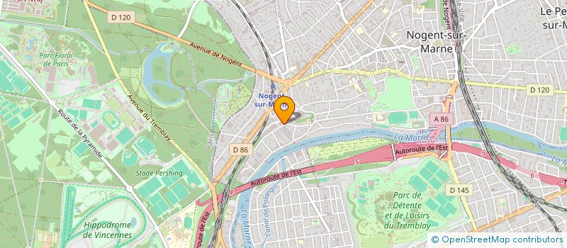 localisation de l'entreprise XZAI  NOGENT-SUR-MARNE