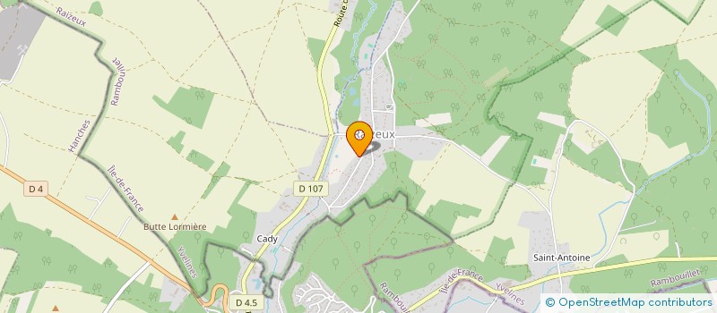 localisation de l'entreprise Y 2 J  RAIZEUX